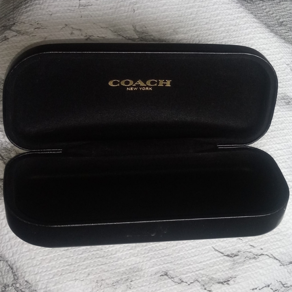 Coach glasses case